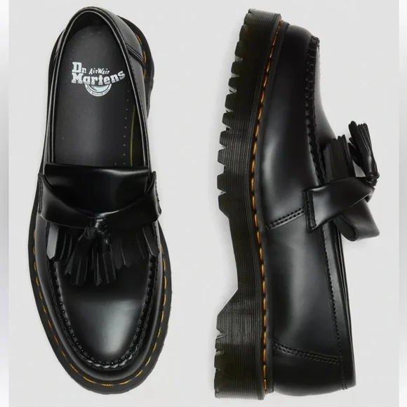 NWT Dr. Marten Adrian Bex Smooth Leather Tassel Loafers - Picture 5 of 9